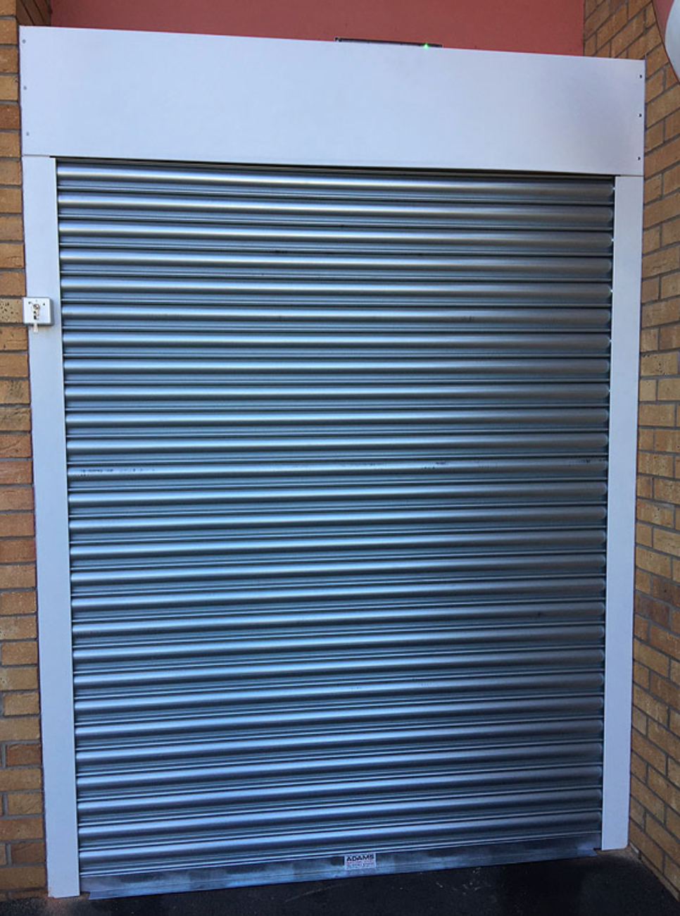 roller shutter to commercial property